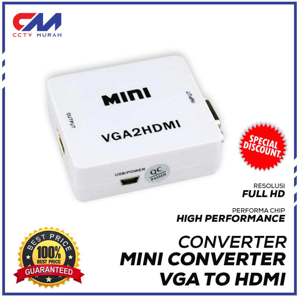 Mini Converter VGA to HDMI/Converter VGA to HDMI