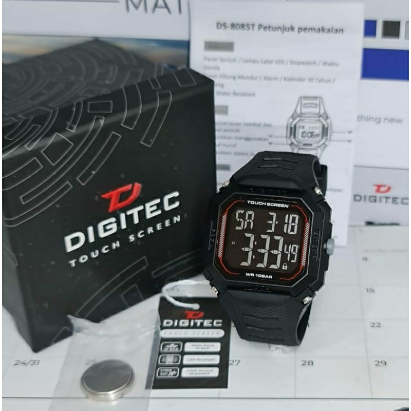 DG 8085 JAM TANGAN ORIGINAL DIGITEC 8085 TERLARIS TAHAN AIR DIGITAL