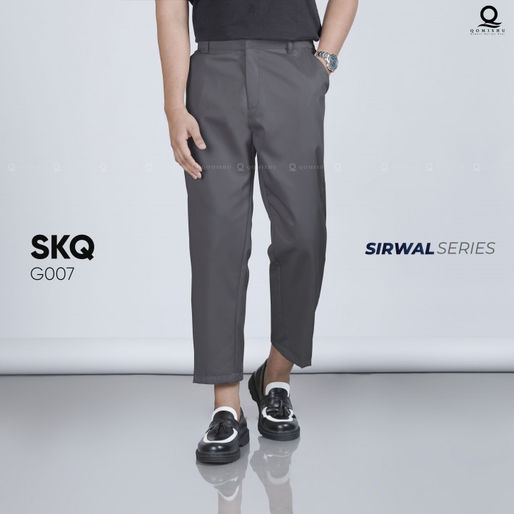 QOMISHU Celana Sirwal Kantor Pria Formal Office Pants Kasual Elegan SKQ