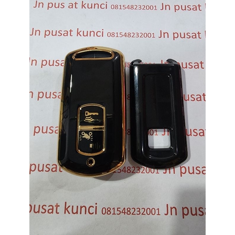 sarung case remote plastik tpu buat moyot scoopy 2 tombol,vario 150 2tombol yg keyless