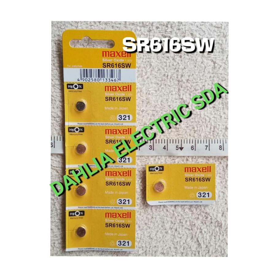 BATERAI SR616SW MAXELL