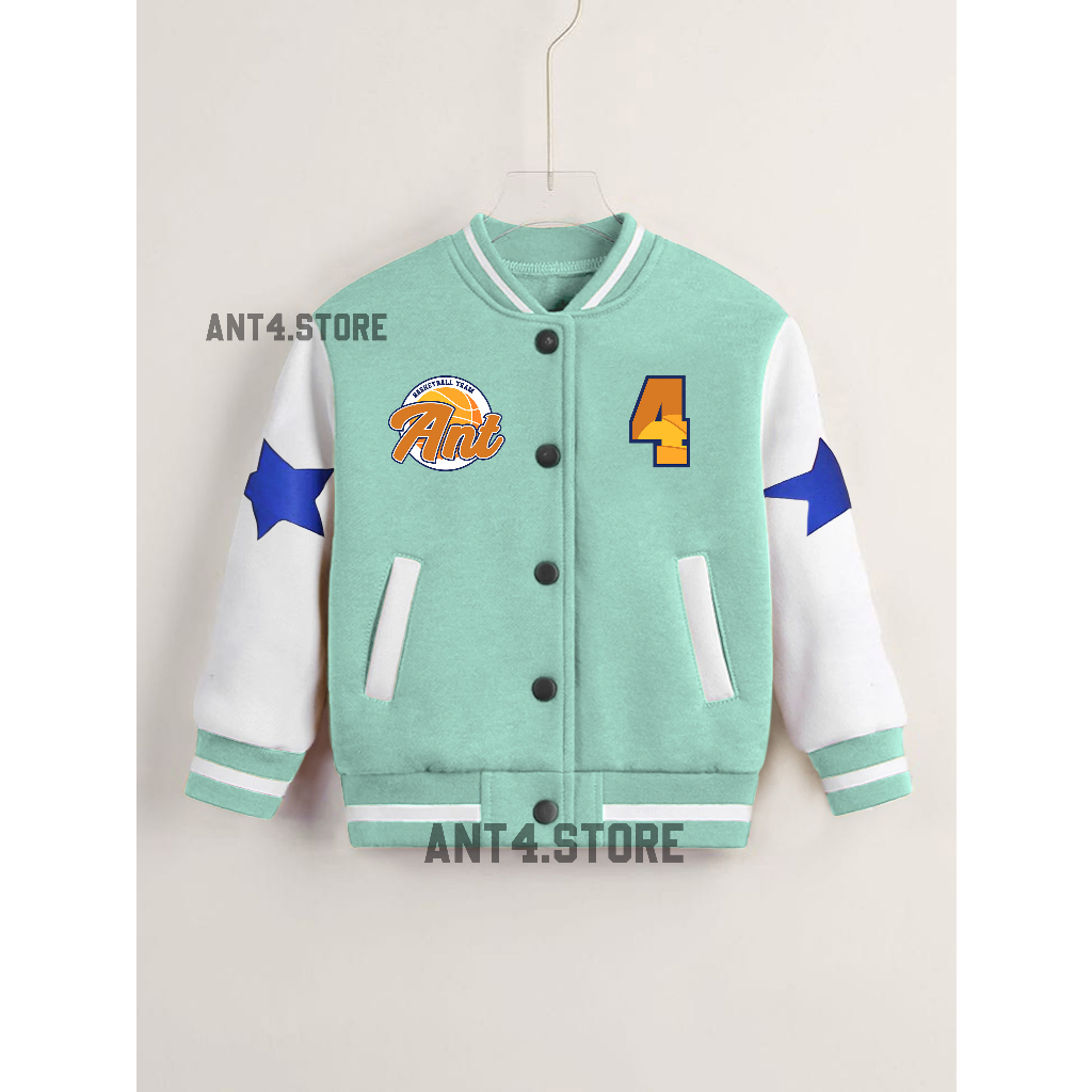 JAKET ANAK VARSITY BASEBALL JAKCET ANAK LAKI LAKI PEREMPUAN UMUR 2 - 12 TAHUN