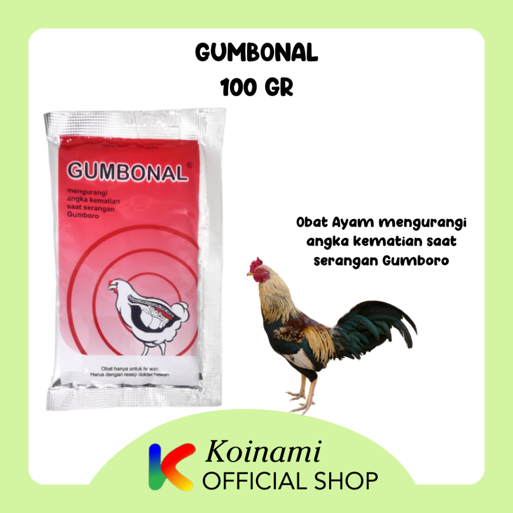 GUMBONAL 100 gram OBAT AYAM / MEDION