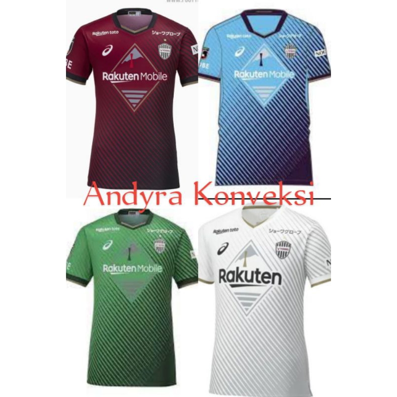 New Rilis Jersey Vissel Kobe 2023 Japan - FULL PRINTING - Free Custom Name set