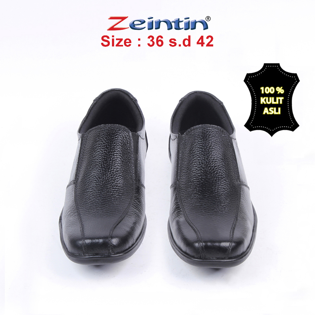 Zeintin - Sepatu Wanita Pantofel Kulit Asli Kasual Formal Fashion Sepatu Kerja Wanita Nyaman BJ