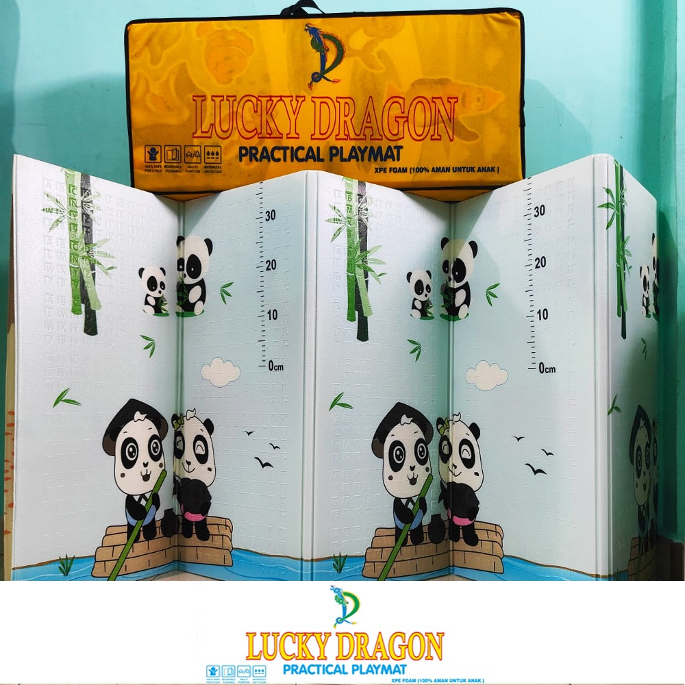 Lucky Dragon Playmat Marigold Playmat Tikar Lipat/Matras Lipat Lucky Dragon Marigold Shimano - Playmat Baby - Matras Bayi - Karpet Bayi - Playmat Foam Lipat