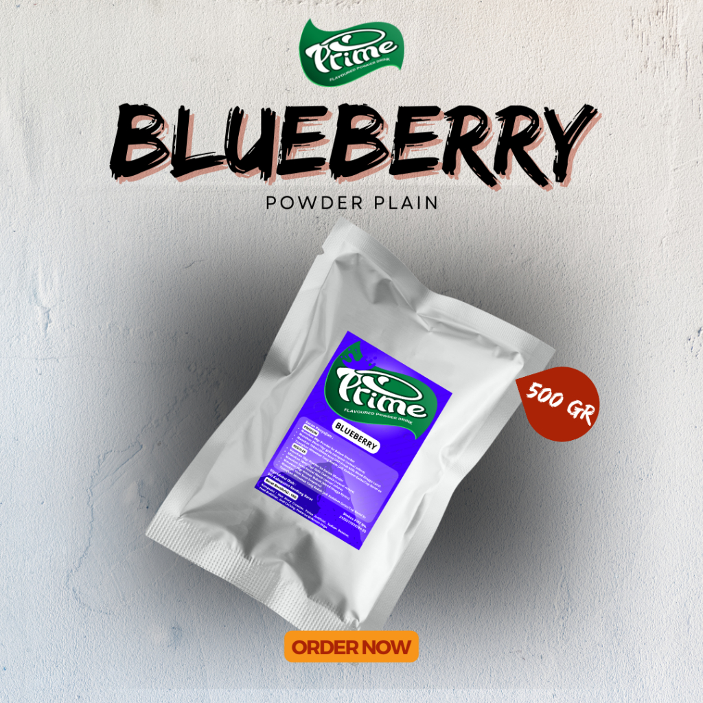 

Powder Prime Blueberry / Bubuk Minuman Blueberry 500 gr