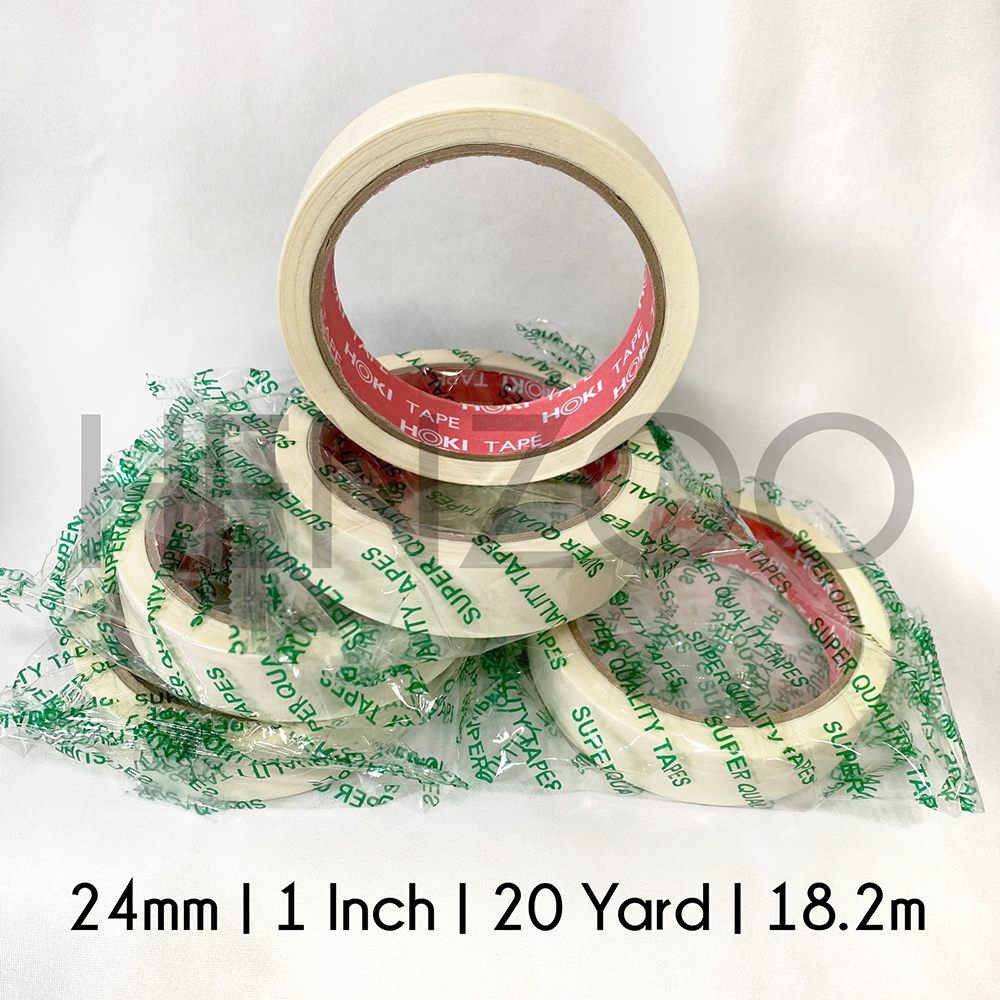 

Lakban kertas 1 inch | Masking tape