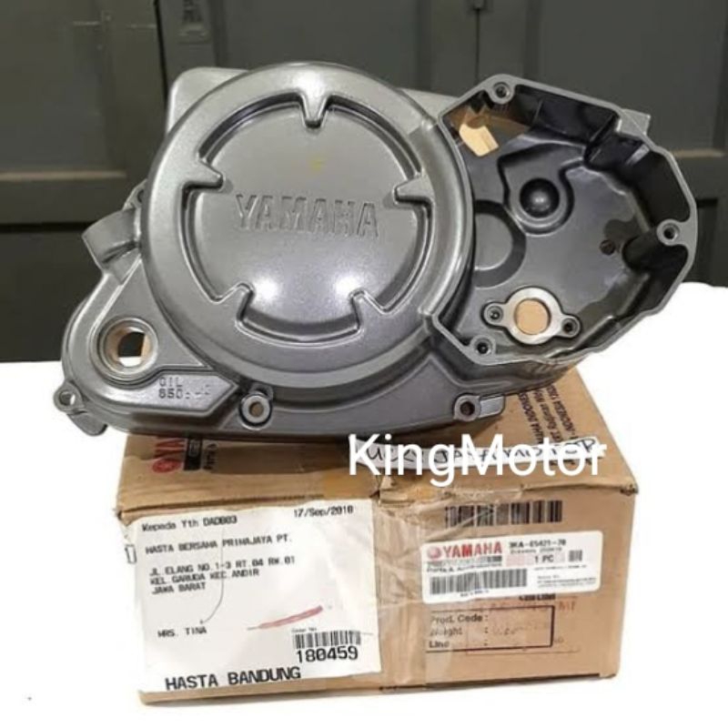 BAK KOPLING COVER MESIN KANAN KLOS RX KING NEW RXKING PEREDAM ROBOT 2006-2008 ORI ASLI ORIGINAL YAMA