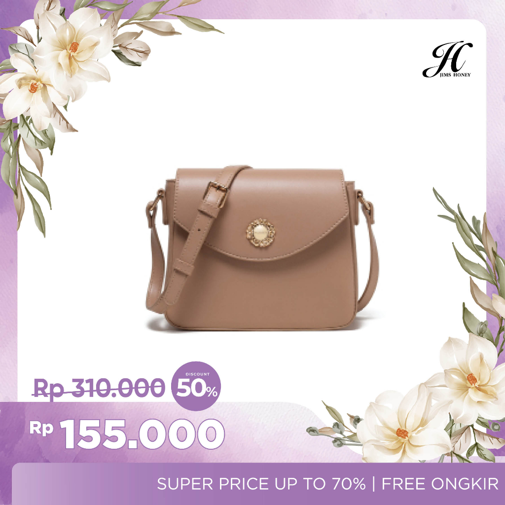 JIMS HONEY JH TAS SELEMPANG WANITA AMELIA BAG (FREE EXCLUSIVE BOX)