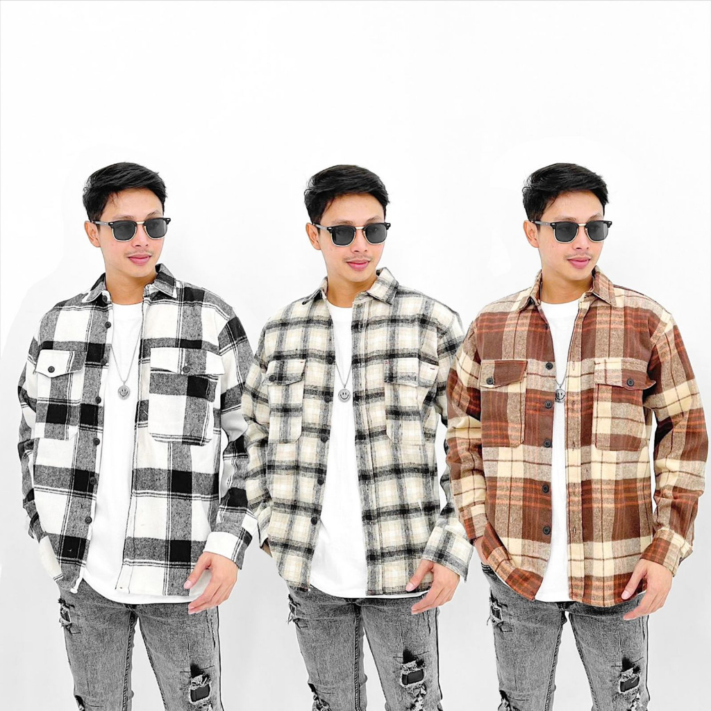 OVERSIZE FLANNEL SHIRT / KEMEJA FLANNEL OVERSIZE