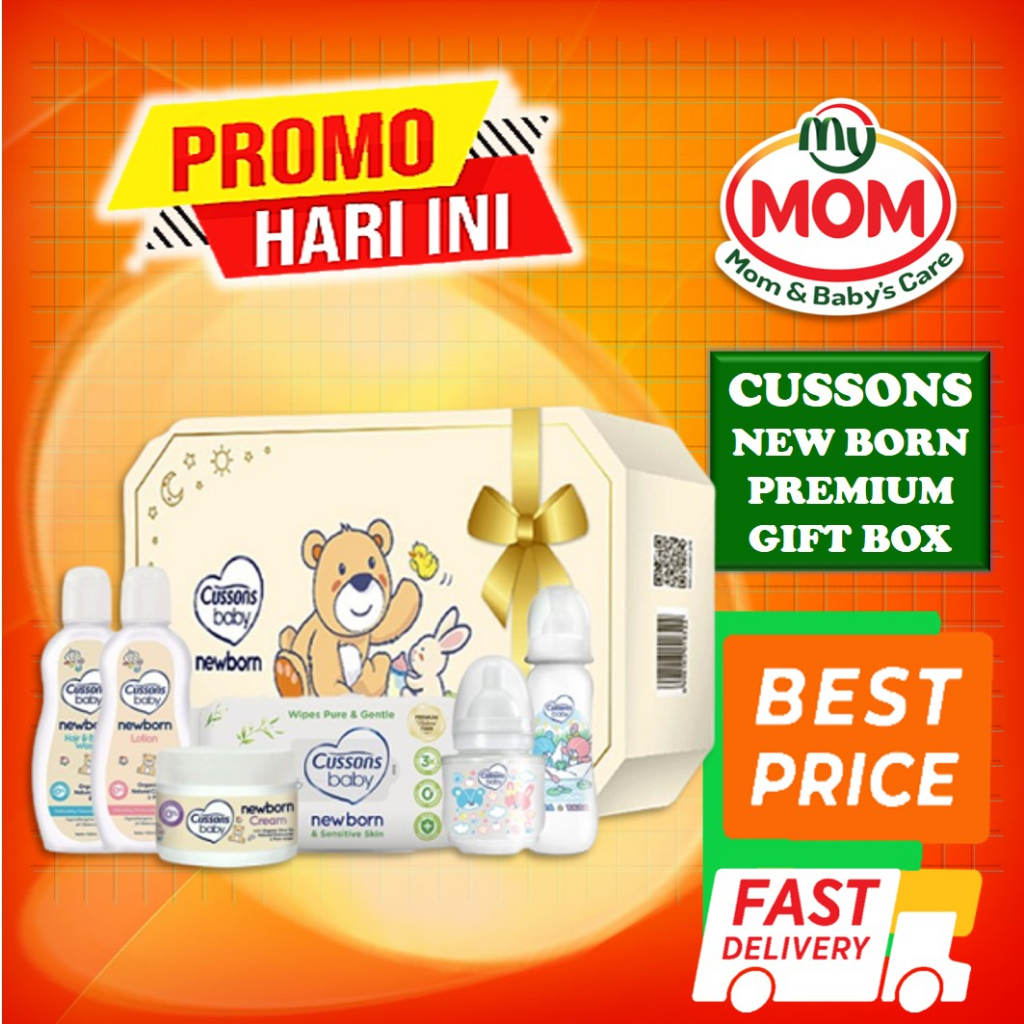 [BPOM] Cussons NewBorn Baby Gift Set Box PREMIUM BESAR / New Born / Paket Hadiah / MY MOM