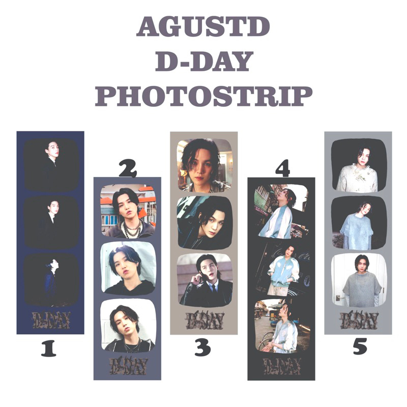 FREEBIES AGUSTD D-DAY TOUR ASIA PHOTOSTRIP