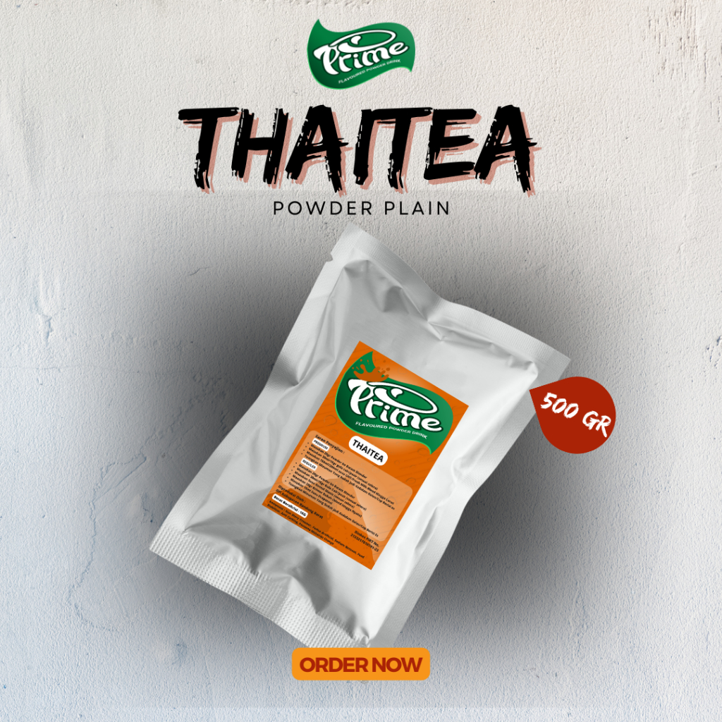 

Powder Prime Thaitea / Bubuk Minuman Thaitea 500 gr