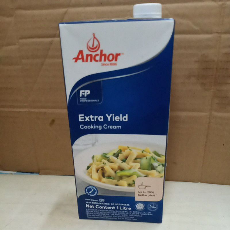 

Anchor Extra Yield Cooking Cream 1 Liter