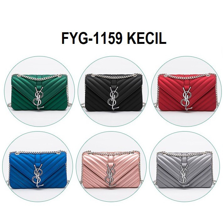 FYGALERY FYG1159 Kecil Tas Jelly Matte Tas Fashion Tas Wanita