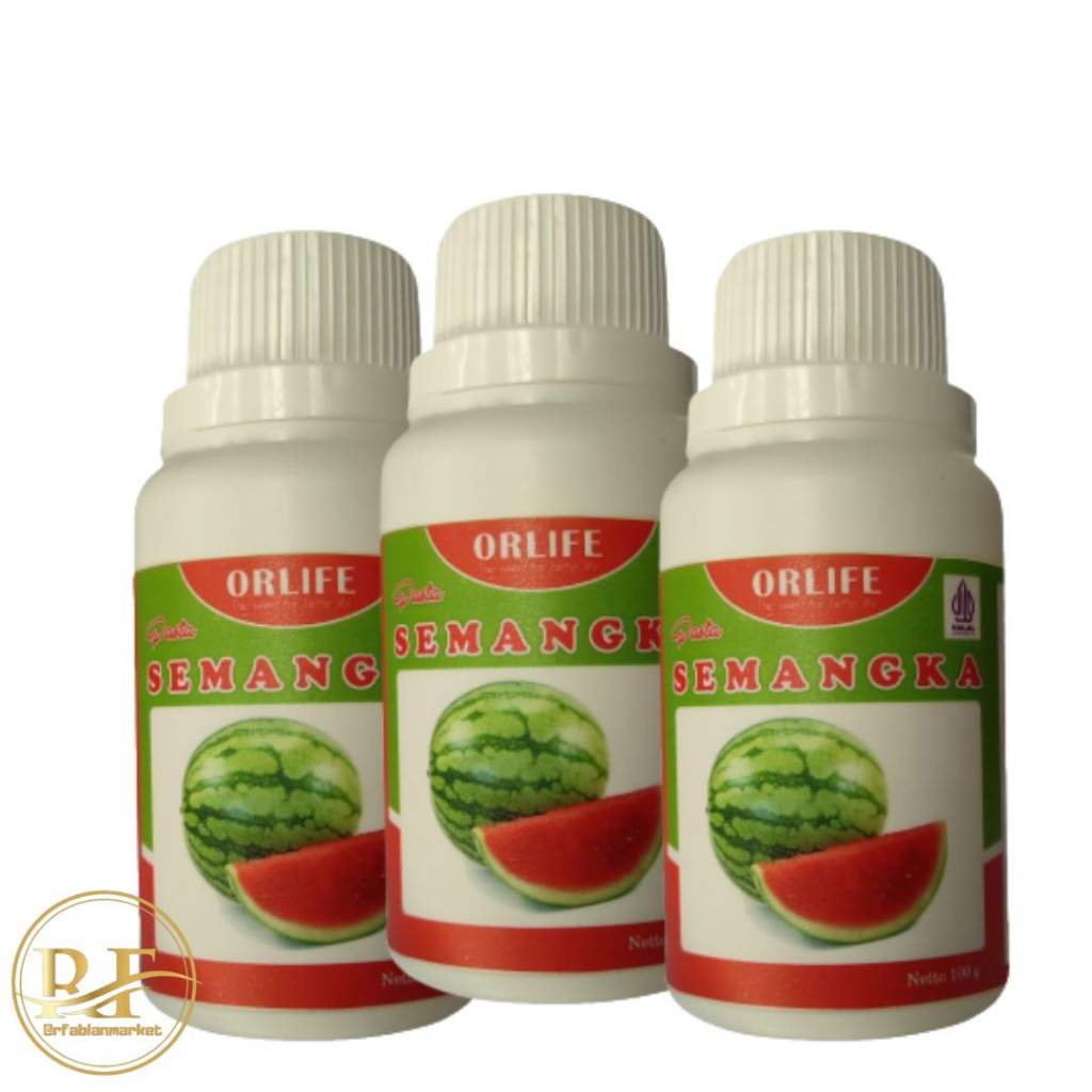 

Perisa Minuman Rasa Semangka / Pasta Minuman / Pasta Orlife Rasa Semangka / Orlife Semangka 100 Gram