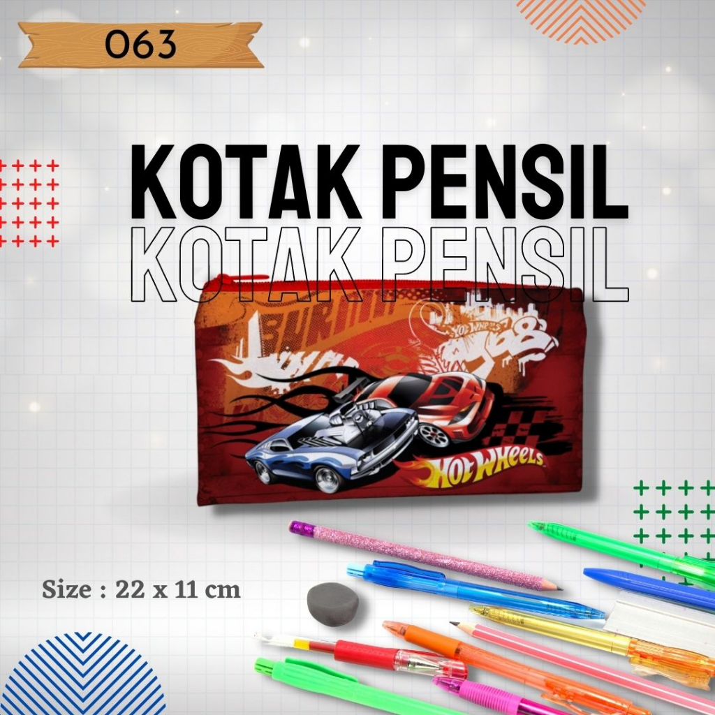 

Tempat Pensil 063 gambar Hot Wheels