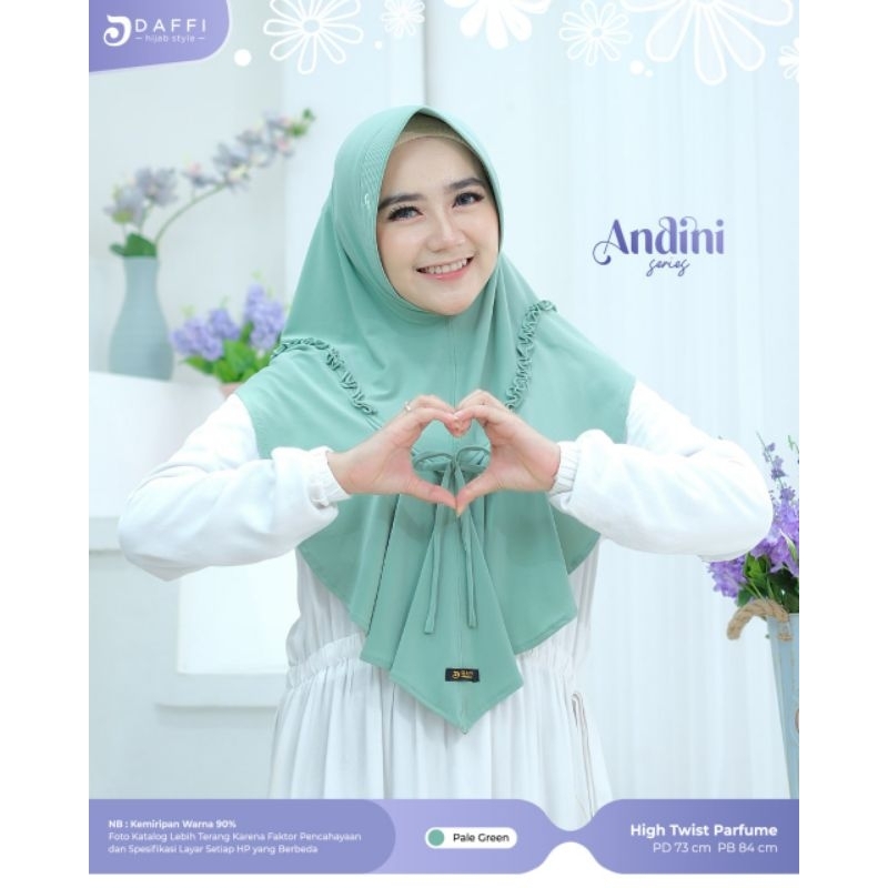 Jilbab instan Andini By Daffi