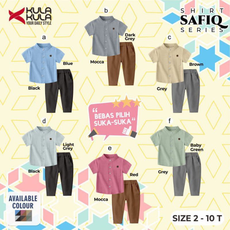 SHIRT SAFIQ SERIES BY KULA-KULA