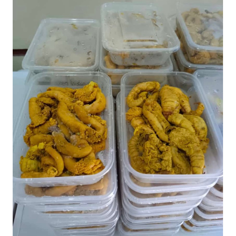 

Telur Ikan Kakap Fresh Bumbu Kuning Siap Goreng