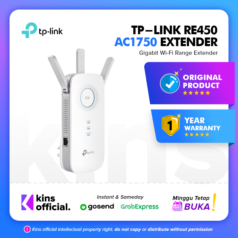 TP-LINK RE450 AC1750 Wi-Fi Range Extender