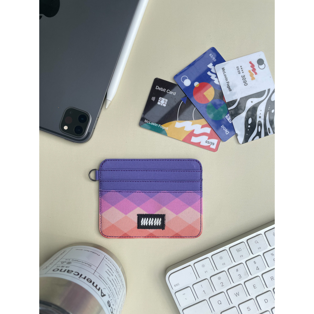 Card Holder Dompet Kartu Tipis dan Uang Pria Wanita Simple Card Wallet