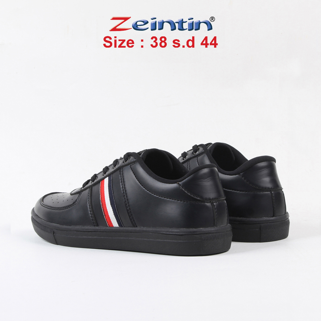 Zeintin - Sepatu Sneakers Sport Pria Sepatu Pria Kasual Pria Sepatu BMX FullBlack sneakers murah asli zeintin BJ