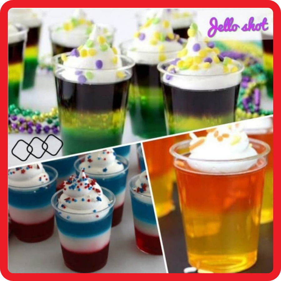 Gelas Sloki Plastik Shot Glass Bening Warna Warni Gelas Seloki 12 Pcs