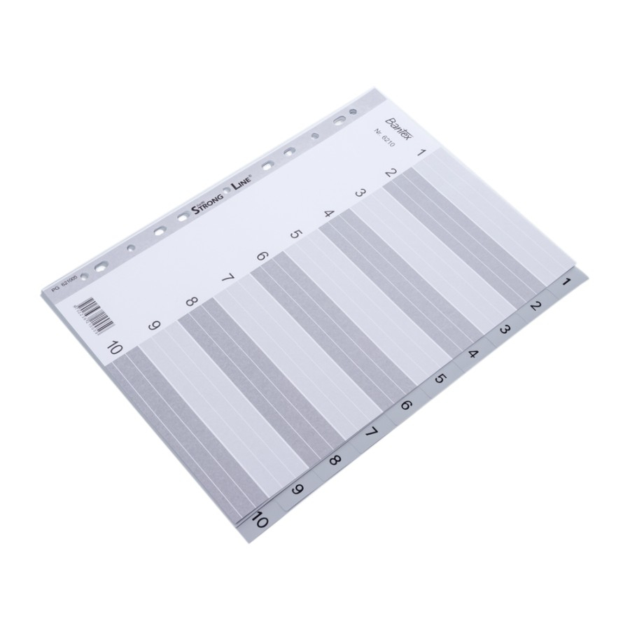 

Bantex 6210-05 Numerical Index A4, 1-10 ( 1 Set - 10 Angka ) ( IRRA STORE )