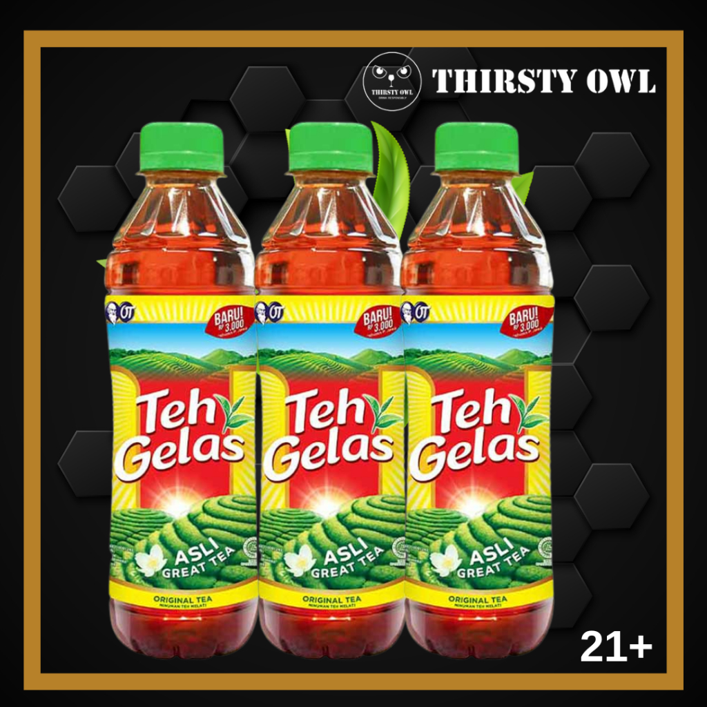 

Teh Gelas Asli Great Tea 350ml - Paket 3 Botol