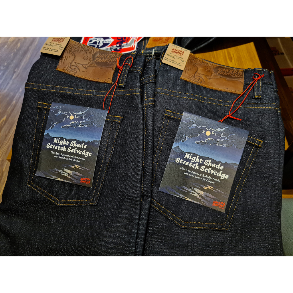 Naked & Famous Denim - Super Guy Nightshade Stretch Selvedge