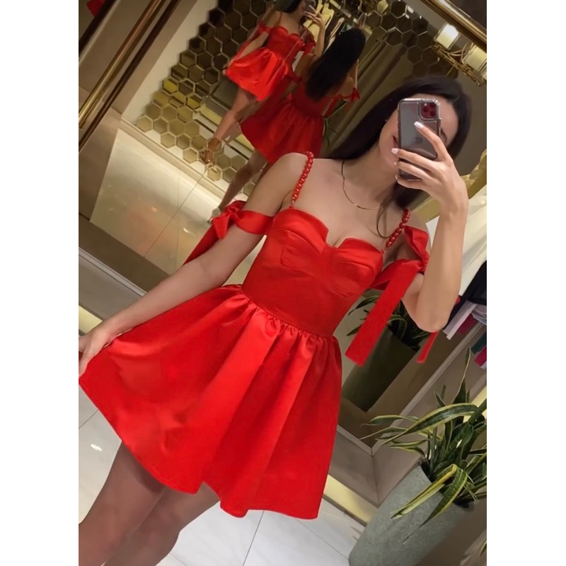 Rhey Dress satin