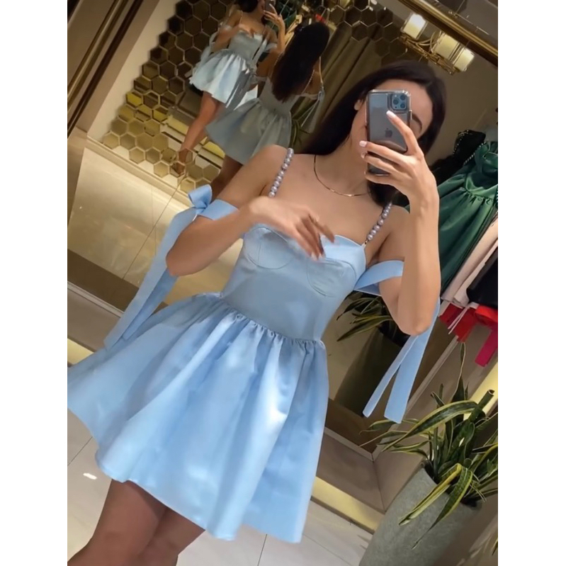 Rhey Dress satin