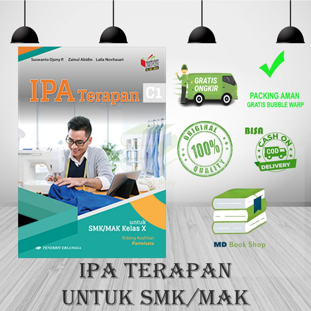 BEST SELLER ORIGINAL IPA TERAPAN C1 BID. PARIWISATA UNTUK SMK-MAK KELAS X K13N KI-KD 2017 - ERLANGGA