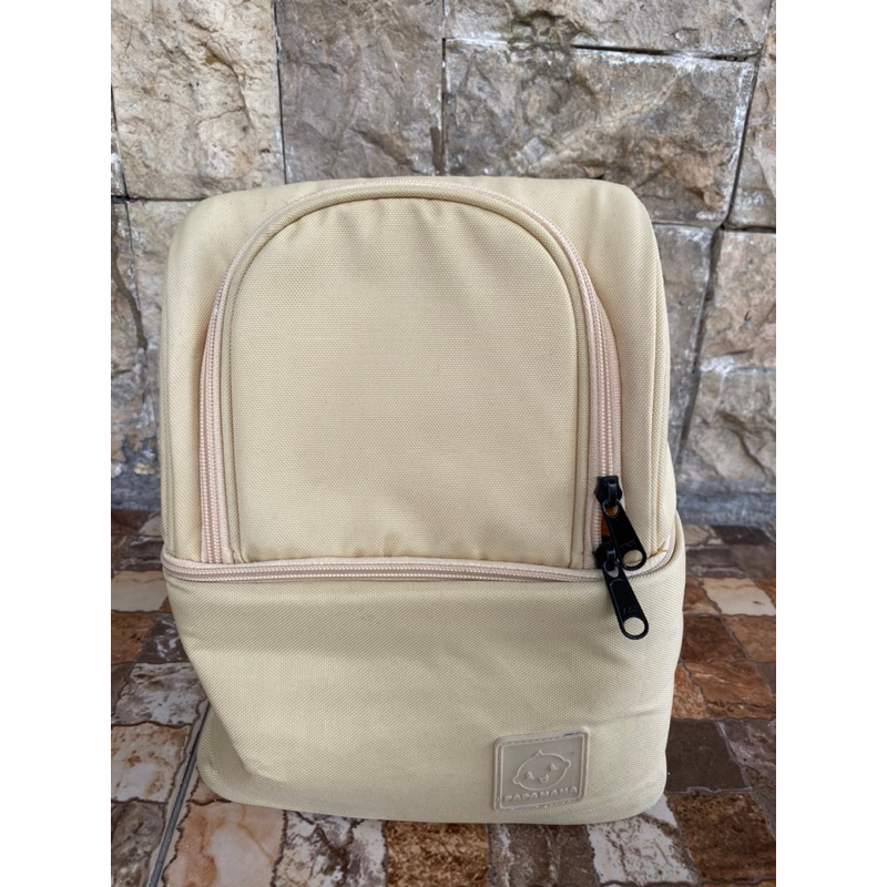 Preloved Papamama Onel Cooler Bag 3In1 Tas Penyimpan Asi