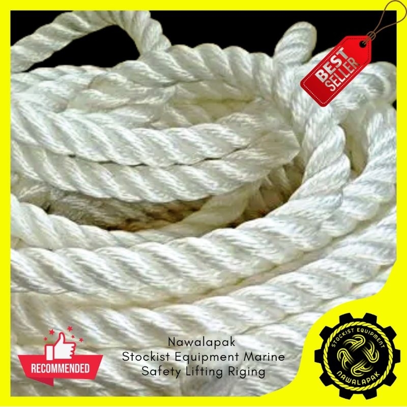 

Tali Tambang Nilon 18mm / Tali Tampar Nylon / Harga Per Roll