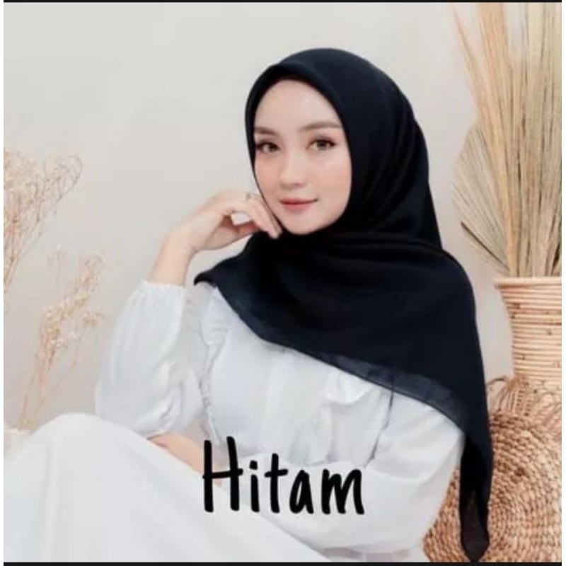 JILBAB PERSEGI BELLA SQUARE POLYCOTTON