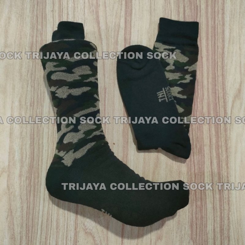 6 Pasang Kaos Kaki TNI Polri Bahan Tebal