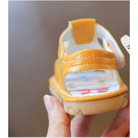 babyfit sepatu bunyi citcit lampu LED sendal gunung anak bayi first walker shoes import ty-0502