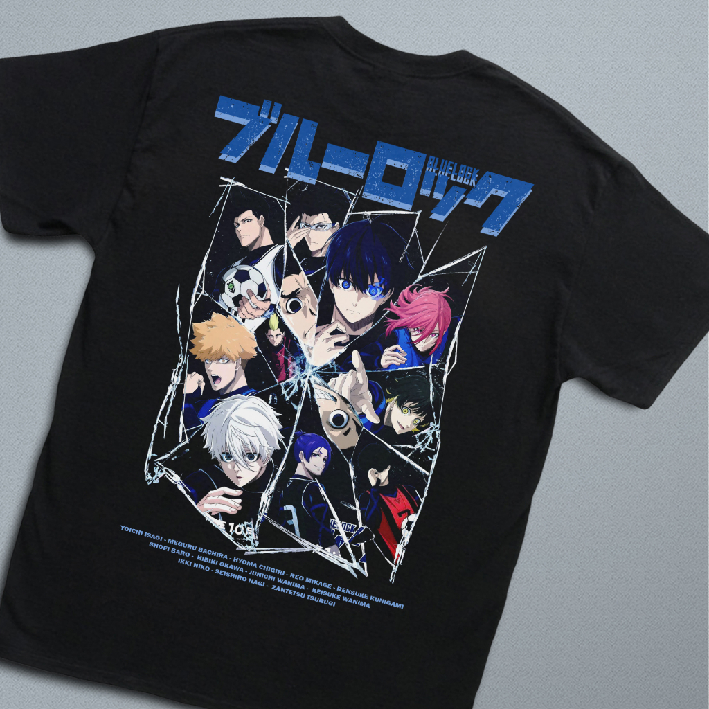 Kaos Anime Blue Lock Premium