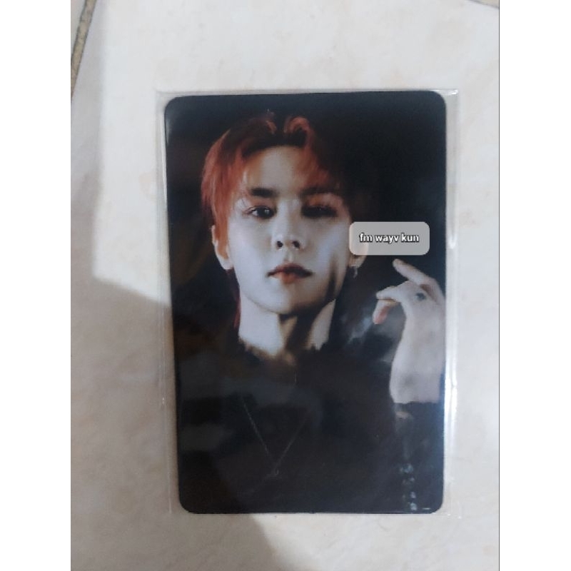 pc photocard kun wayv fanmeeting phantom jkt fm fanmeet kun