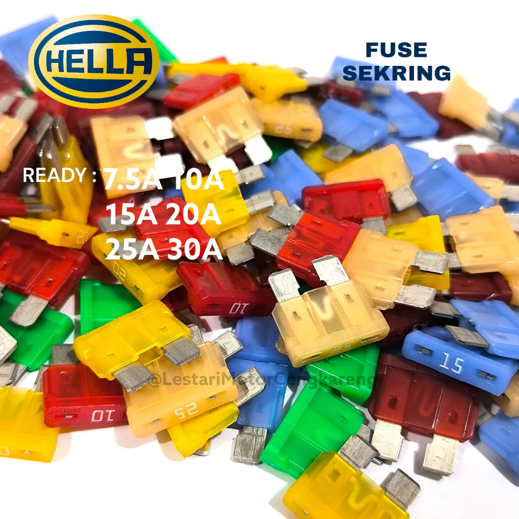 FUSE DX BIG HELLA ORI - SEKRING SIKRING ANCAP BESAR HELLA ORIGINAL