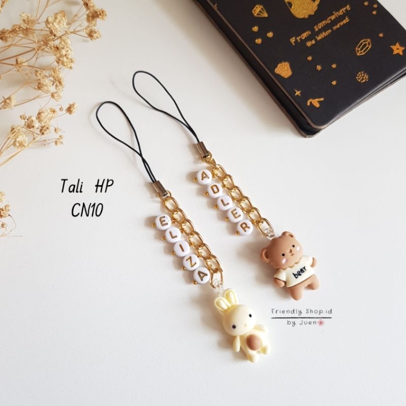 Tali HP Custom Nama CN10 / Gantungan HP / Phone Strap