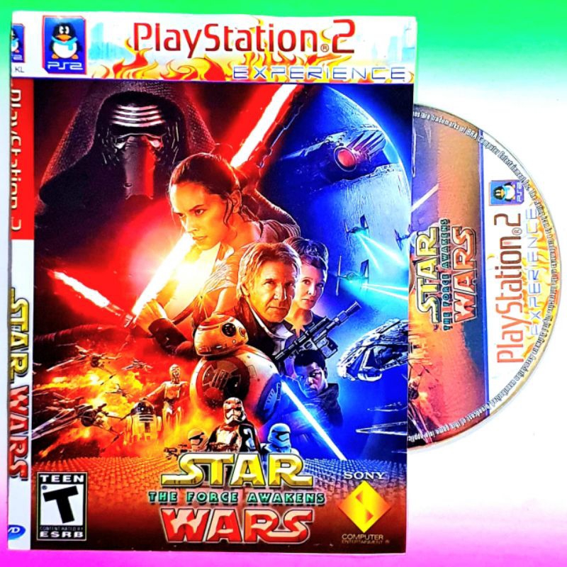 KASET CD PS2 STAR WARS - KASET PS 2 PETUALANGAN - KASET PLAYSTATION 2 - KASET PS2 PERANG - KASET PS2