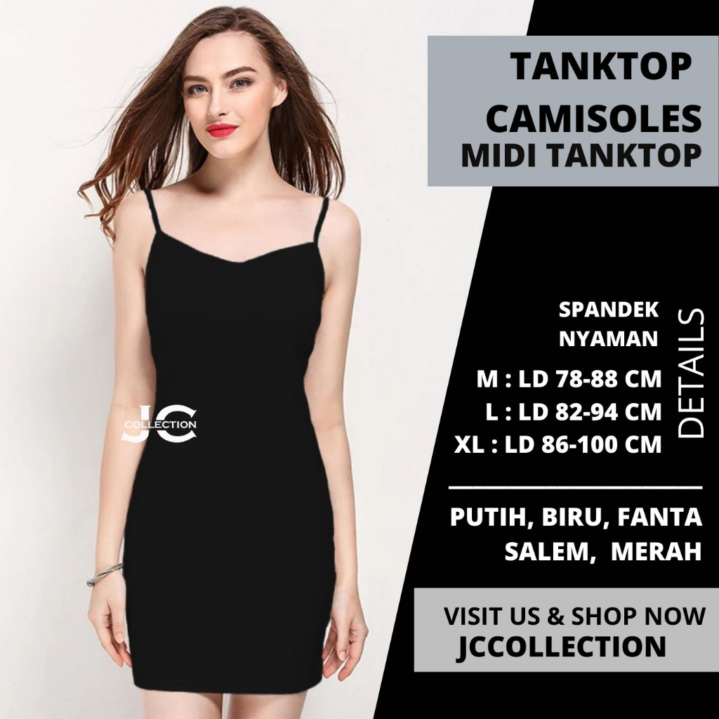 Tanktop Camisoles Singlet Samara - JCCollections