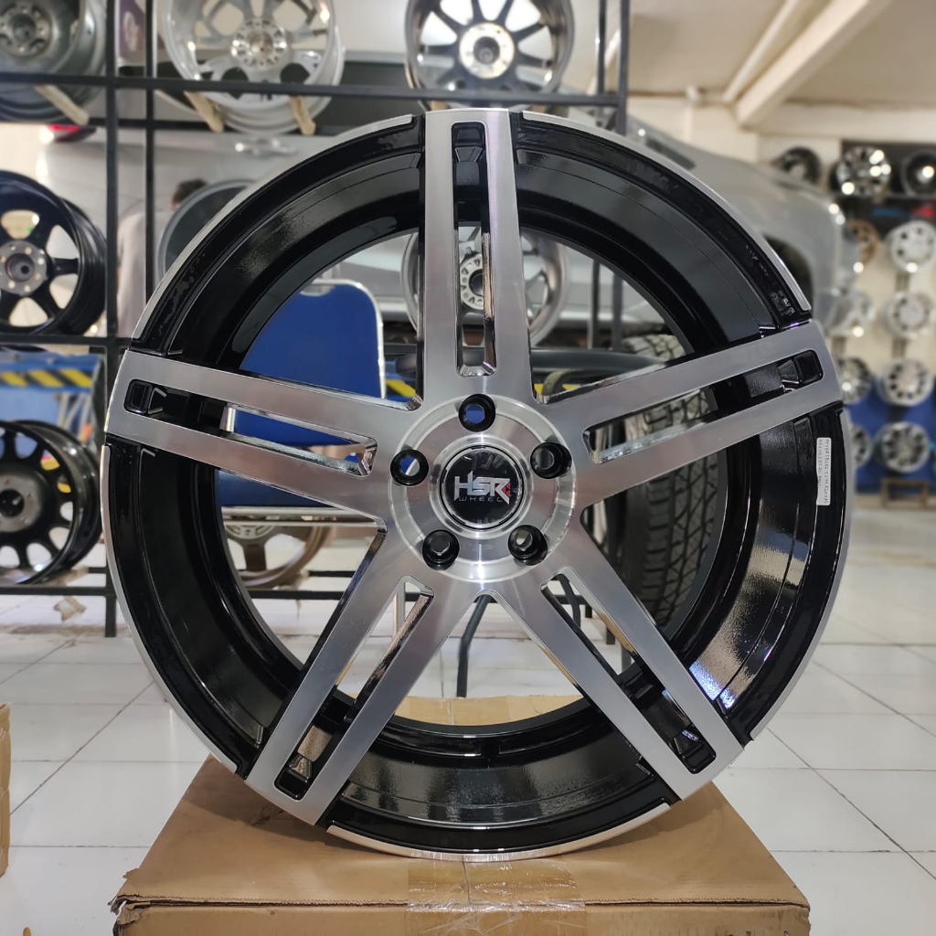 Velg Mobil Racing Hsr Petrsburg Ring 20 Lubang 5 Mobil Civic Camry HSR ORIGINAL