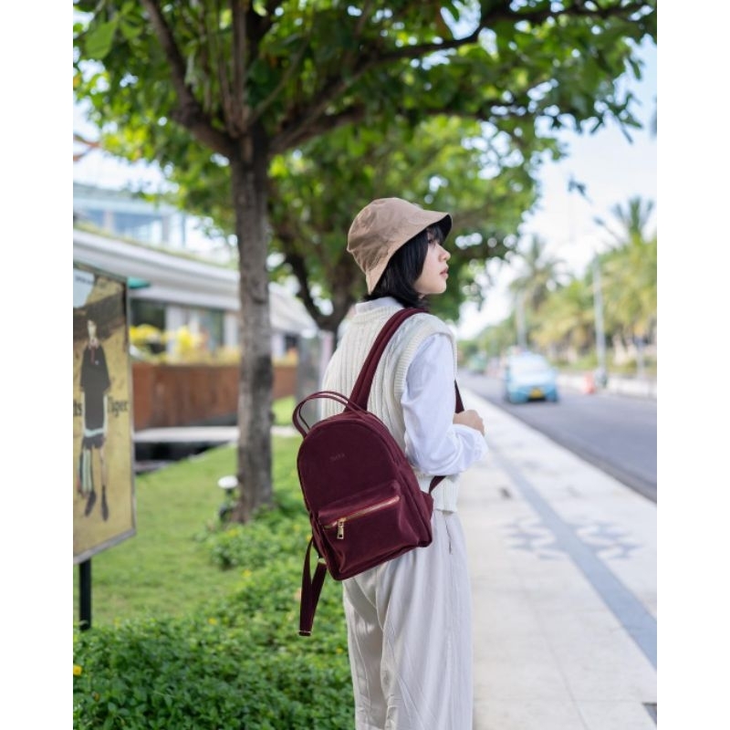 Ransel Flicka Kode J90 Burgundy