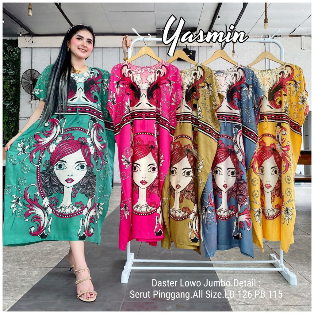 Daster busui Boba motif baru banyak varian