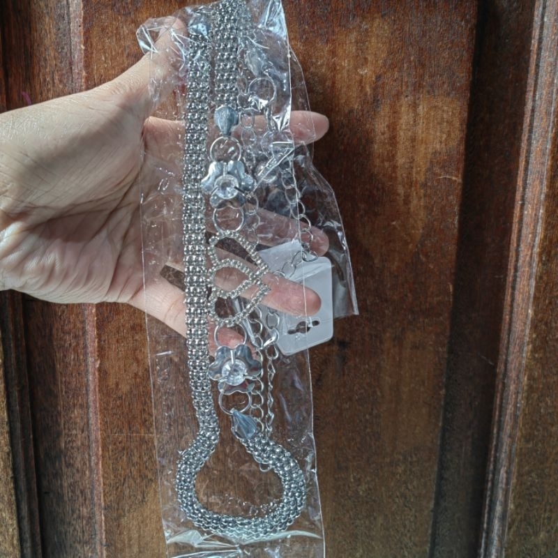 BELT WOMEN PER ELASTIS DAN RANTAI SABUK WANITA IKAT PINGGANG FASHION KOREAN